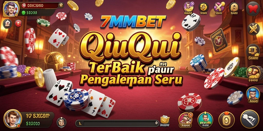 Tampilan seru gameplay QiuQiu di 7MMBET