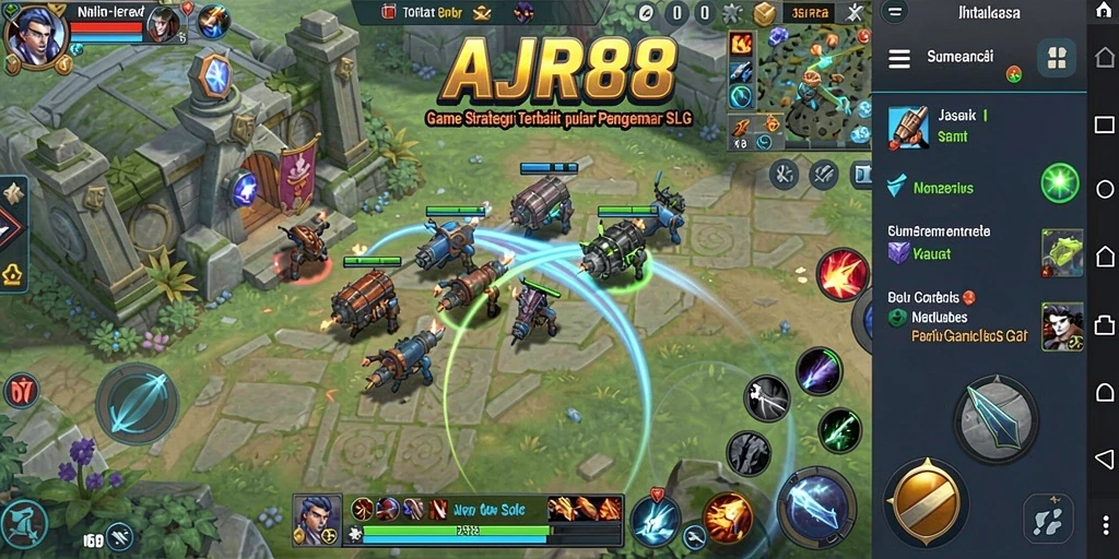 Tampilan gameplay menarik dari AJR88 dengan strategi mendalam.