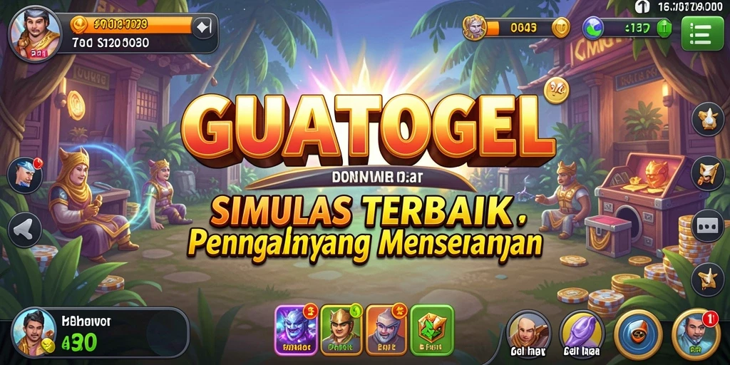 Screenshot utama GUATOGEL menampilkan aksi gameplay Simulation yang seru.
