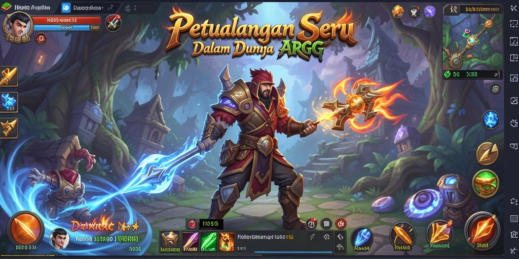 Tampilan gameplay H89 yang penuh aksi dan petualangan ARPG.
