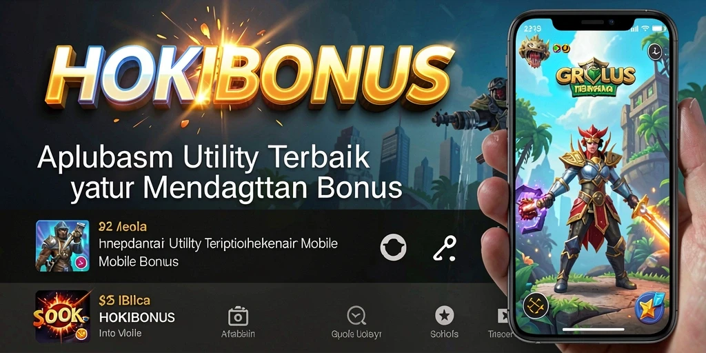 Tampilan antarmuka HOKIBONUS yang memudahkan akses bonus.
