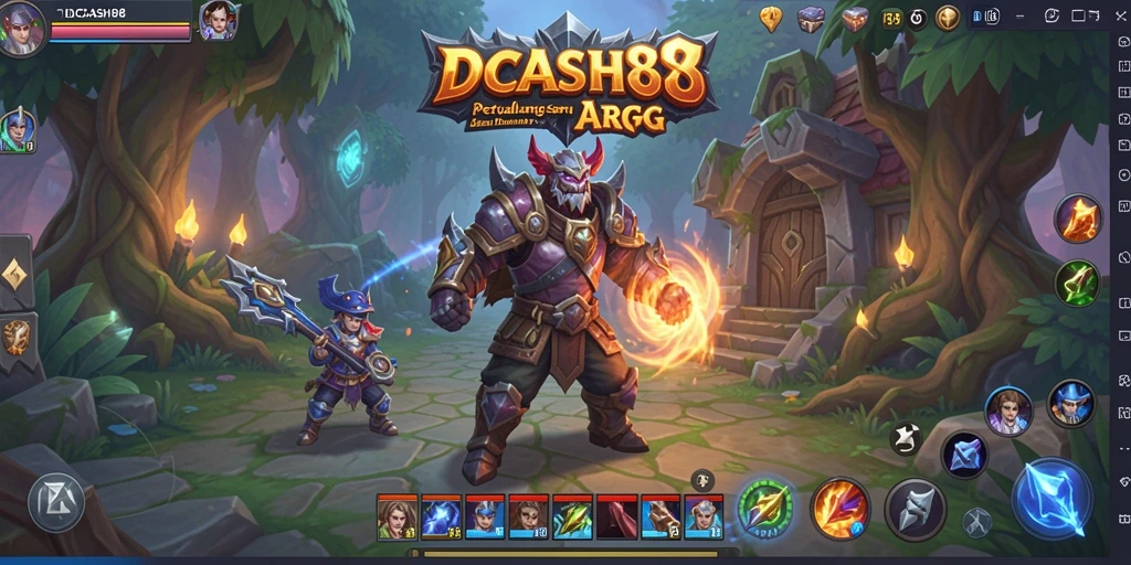 Tampilan gameplay yang seru dan mendebarkan di IDCASH88.