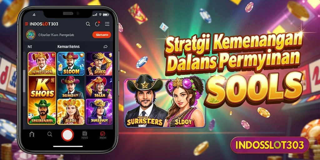 Tampilan gameplay <strong>INDOSLOT303</strong> dengan elemen strategi menarik.
