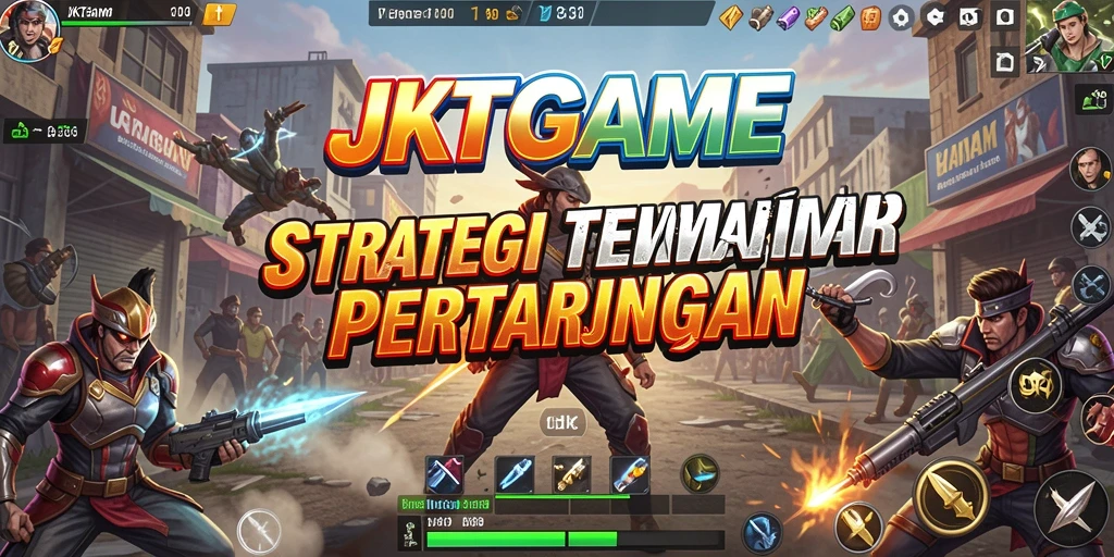 Tangkapan layar JKTGAME menampilkan aksi strategi yang mendebarkan.