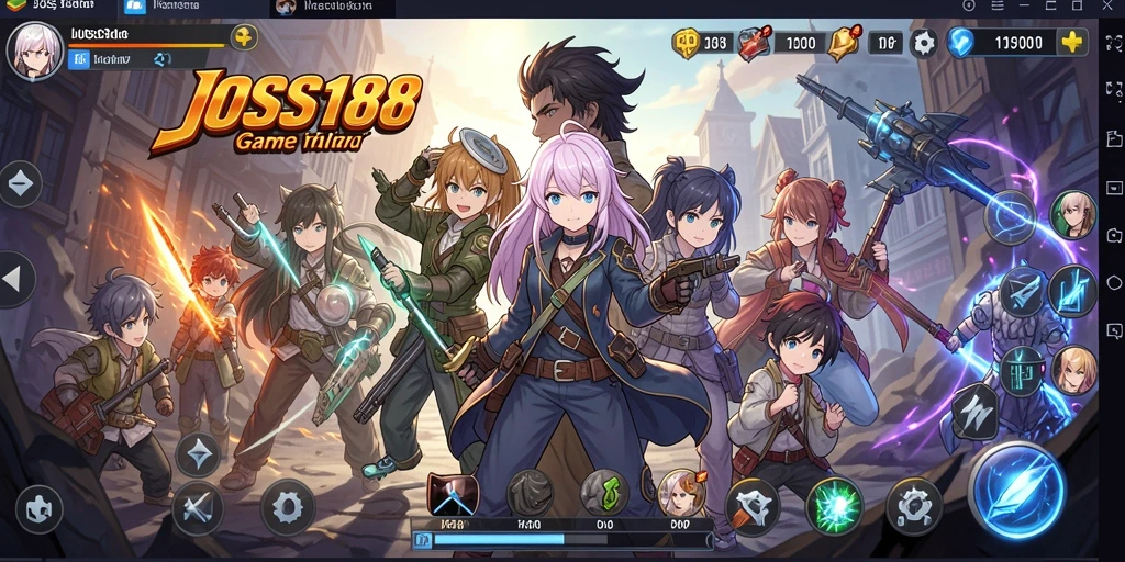 Gameplay JOSS188 yang penuh warna dan aksi menakjubkan.