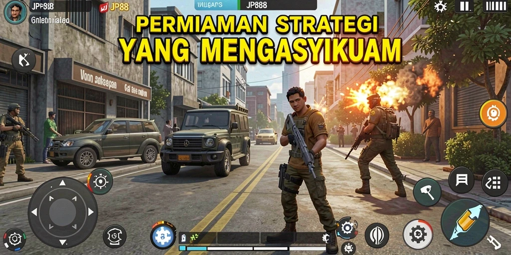 Tampilan menarik gameplay JPS88 dengan elemen strategi.