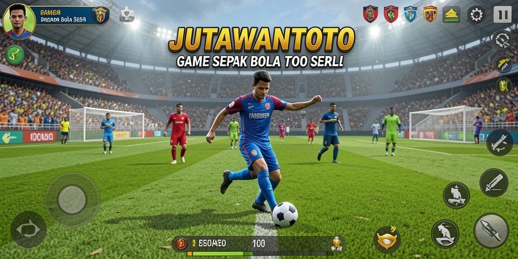 Tampilan gameplay JUTAWANTOTO yang memukau dan realistis.