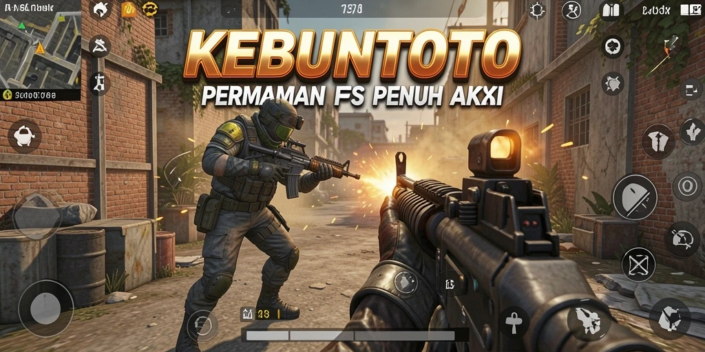 Tampilan gameplay KEBUNTOTO yang mendebarkan dan penuh aksi.