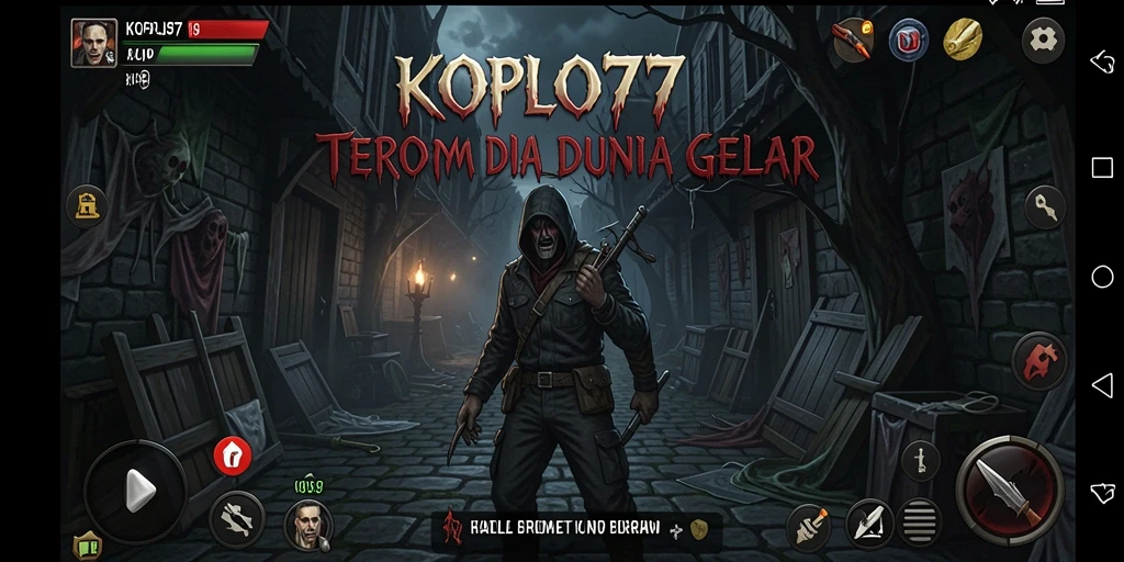 Screenshot gameplay menakutkan dari KOPLO77.