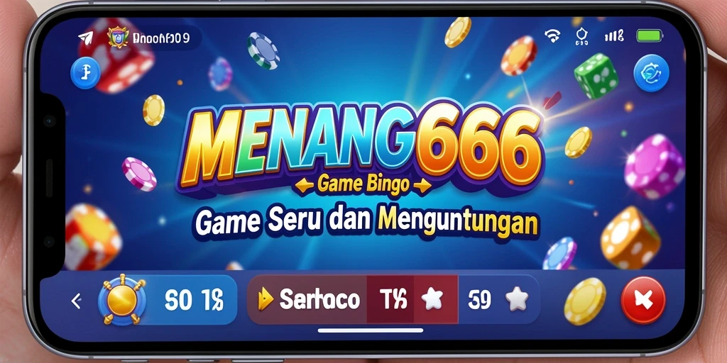 Tampilan gameplay seru dalam MENANG666 saat bermain Bingo.