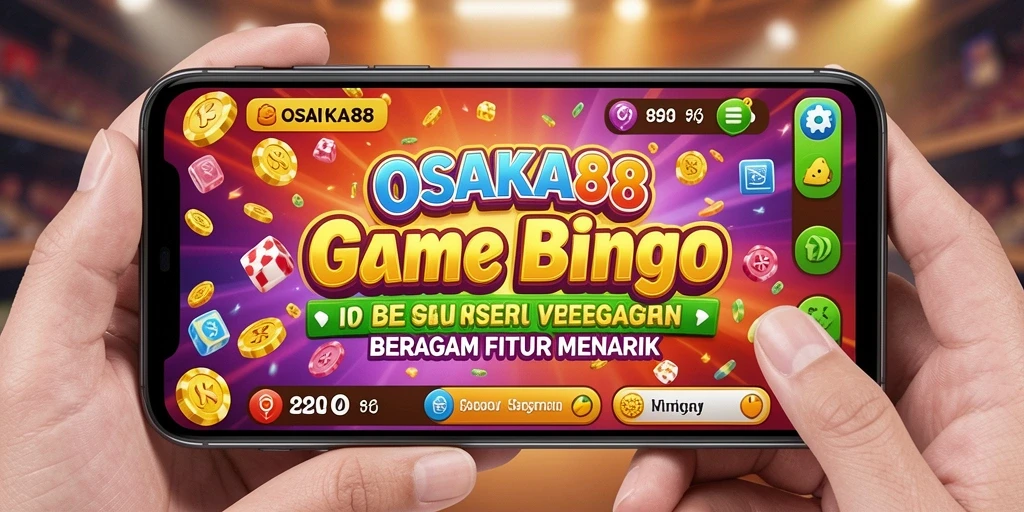 Tampilan gameplay Bingo yang seru dan interaktif dalam OSAKA88.