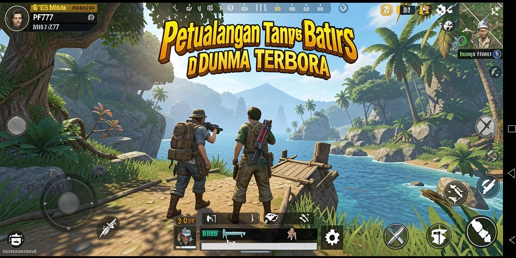 Gameplay PF777 yang menakjubkan di dunia terbuka yang luas.