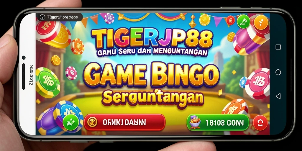 Screenshot gameplay <strong>TIGERJP88</strong> menampilkan suasana seru Bingo.