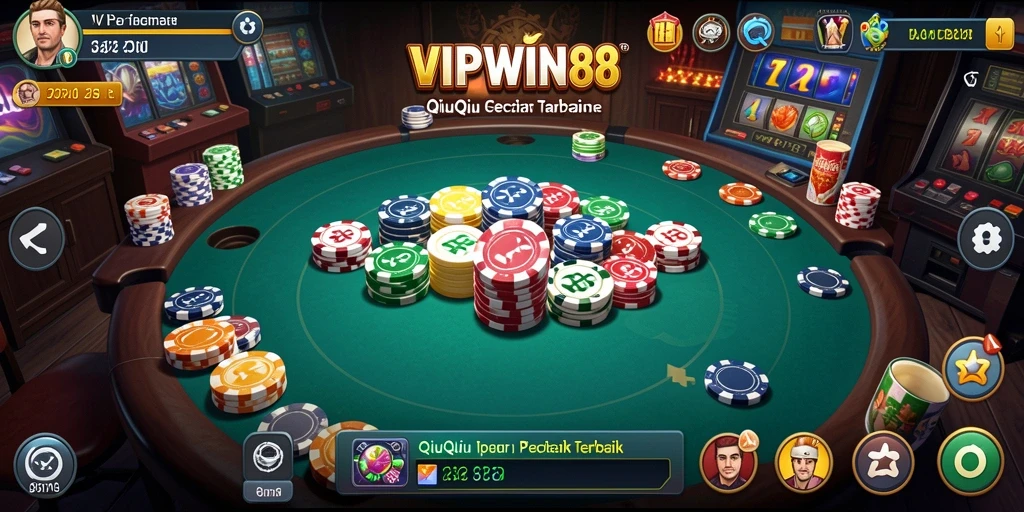 Screenshot gameplay QiuQiu yang mendebarkan di VIPWIN88.