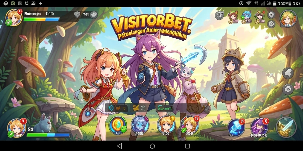 Gameplay seru dengan karakter Anime yang menarik di VISITORBET.