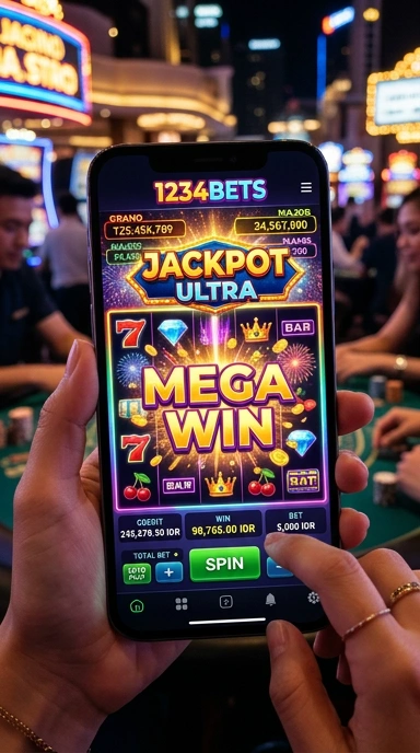 Proses pengunduhan aplikasi yang aman di 1234bets.